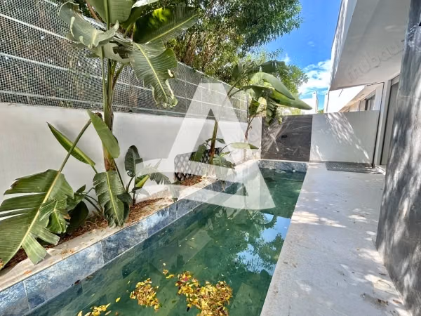 Location d'une villa meublée vue sur mer