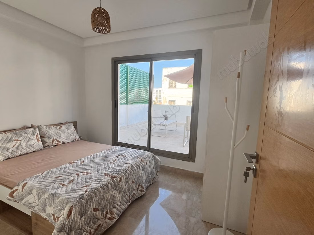 Furnished apartment with terrace on Ziraoui