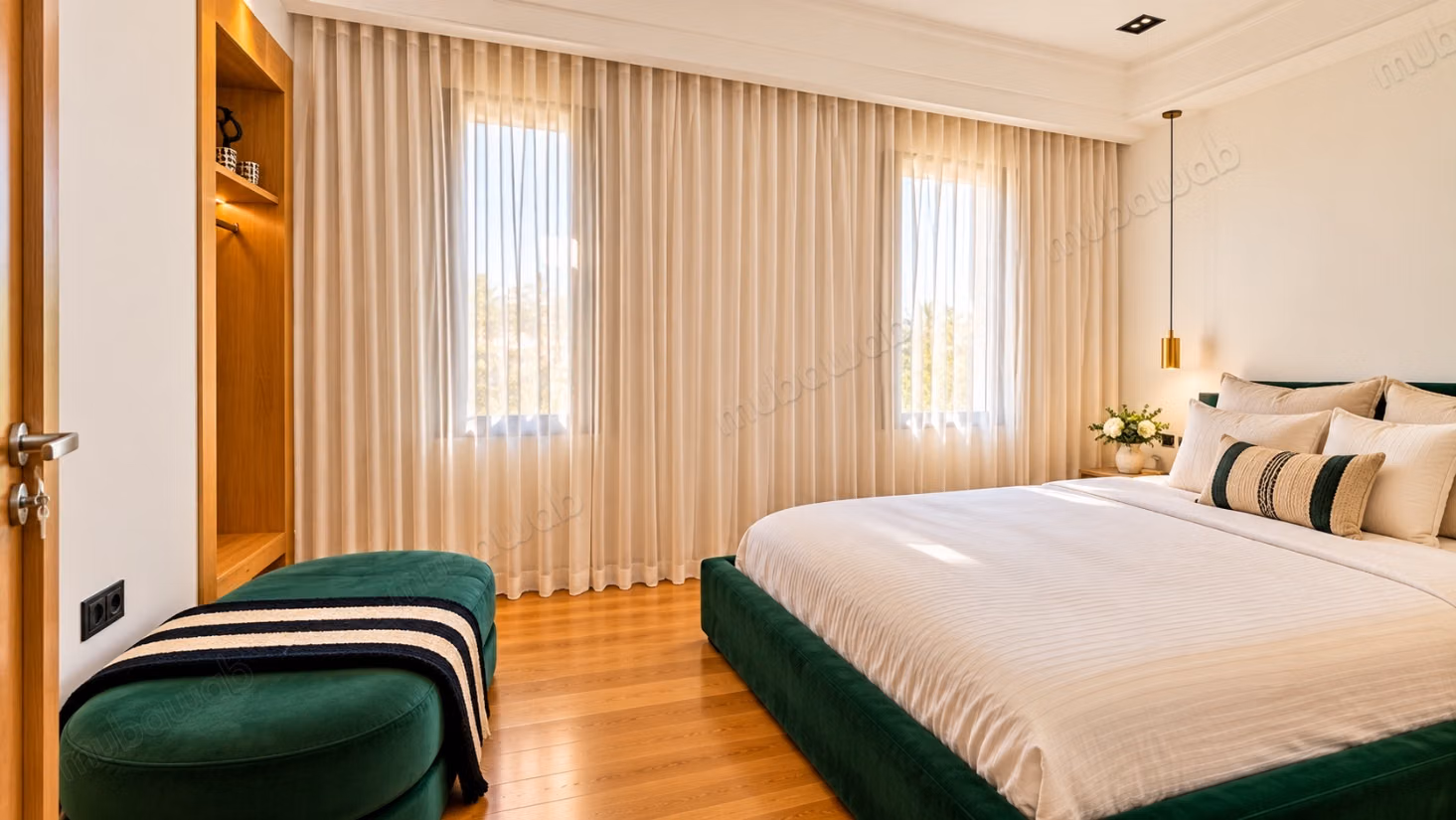 Appartement meublé neuf avec piscine privée sur le toit – Ville Verte