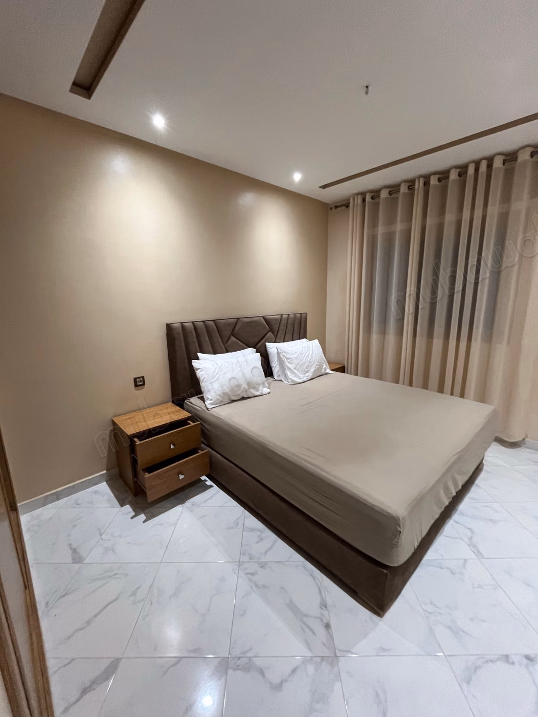 Apartment for rent in Tangier Balía. 3 wonderful rooms. Furnished