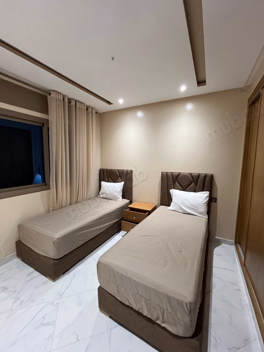 Apartment for rent in Tangier Balía. 3 wonderful rooms. Furnished