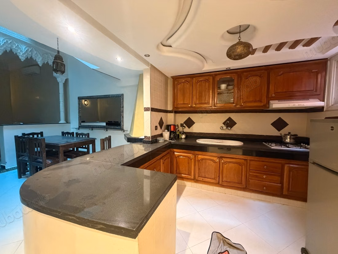 Superb Riad-style triplex, residence with pools