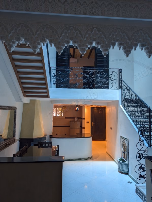Superbe triplex style Riad, résidence avec piscines