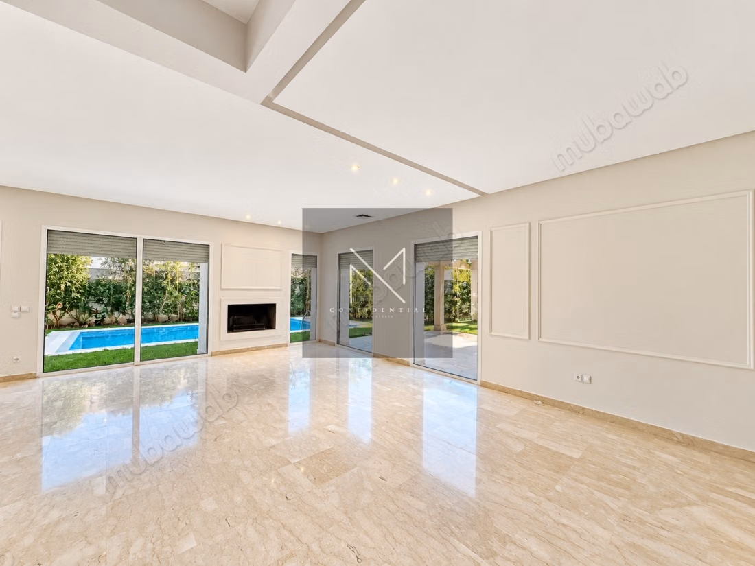 Spacious Villa for Rent with Pool, Ain Diab