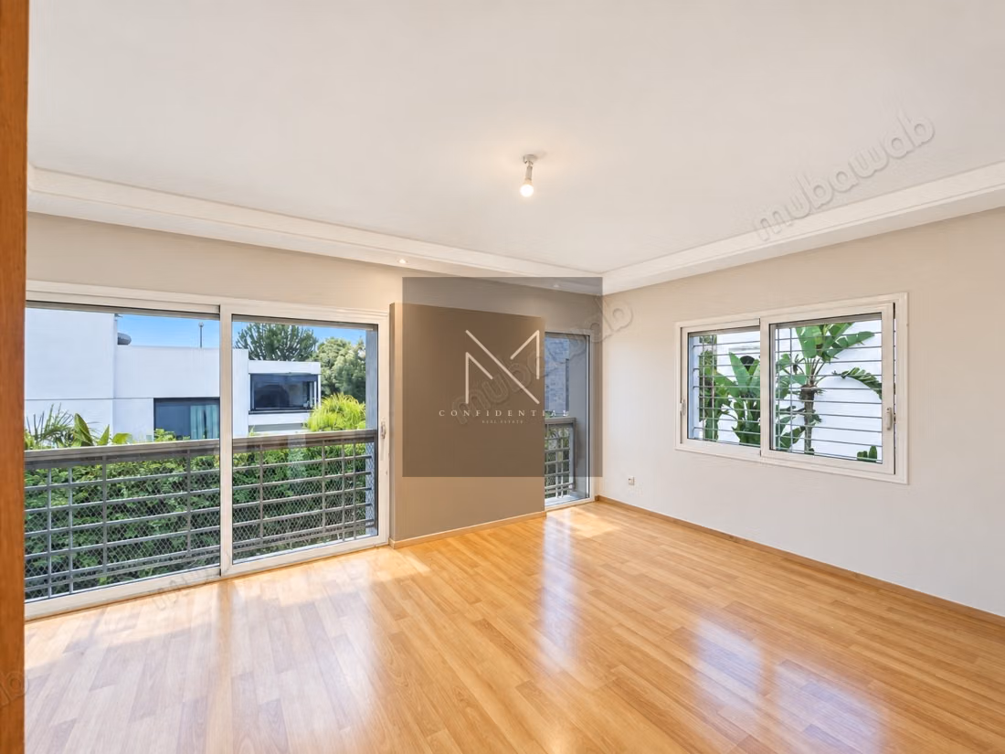 Spacious Villa for Rent with Pool, Ain Diab