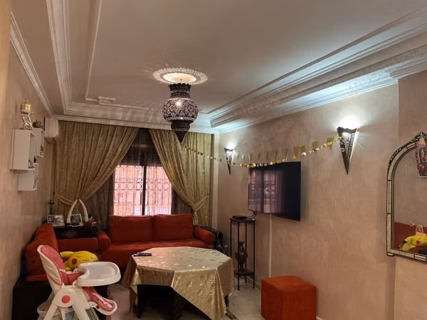 Stunning fully furnished apartment for sale in Guéliz. 2 bedrooms. Furnished