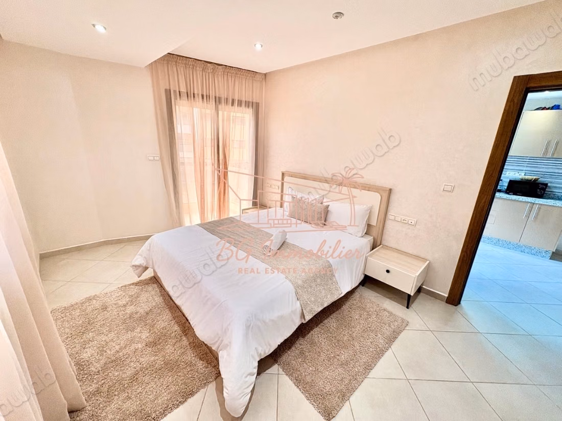 Joli meublé 2 chambres à Haut Founty Agadir