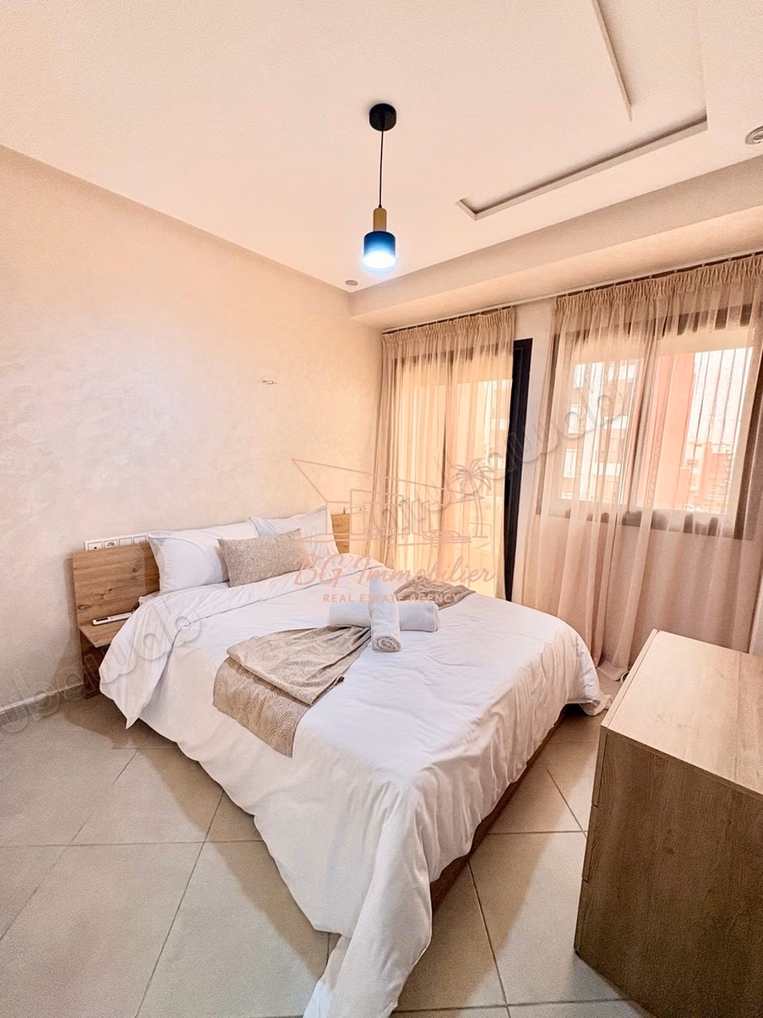 Joli meublé 2 chambres à Haut Founty Agadir