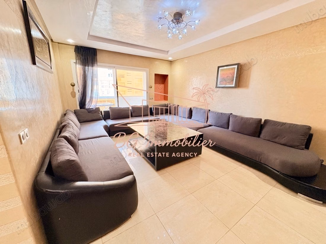 Spacieux appartement meublé résidence Piscine