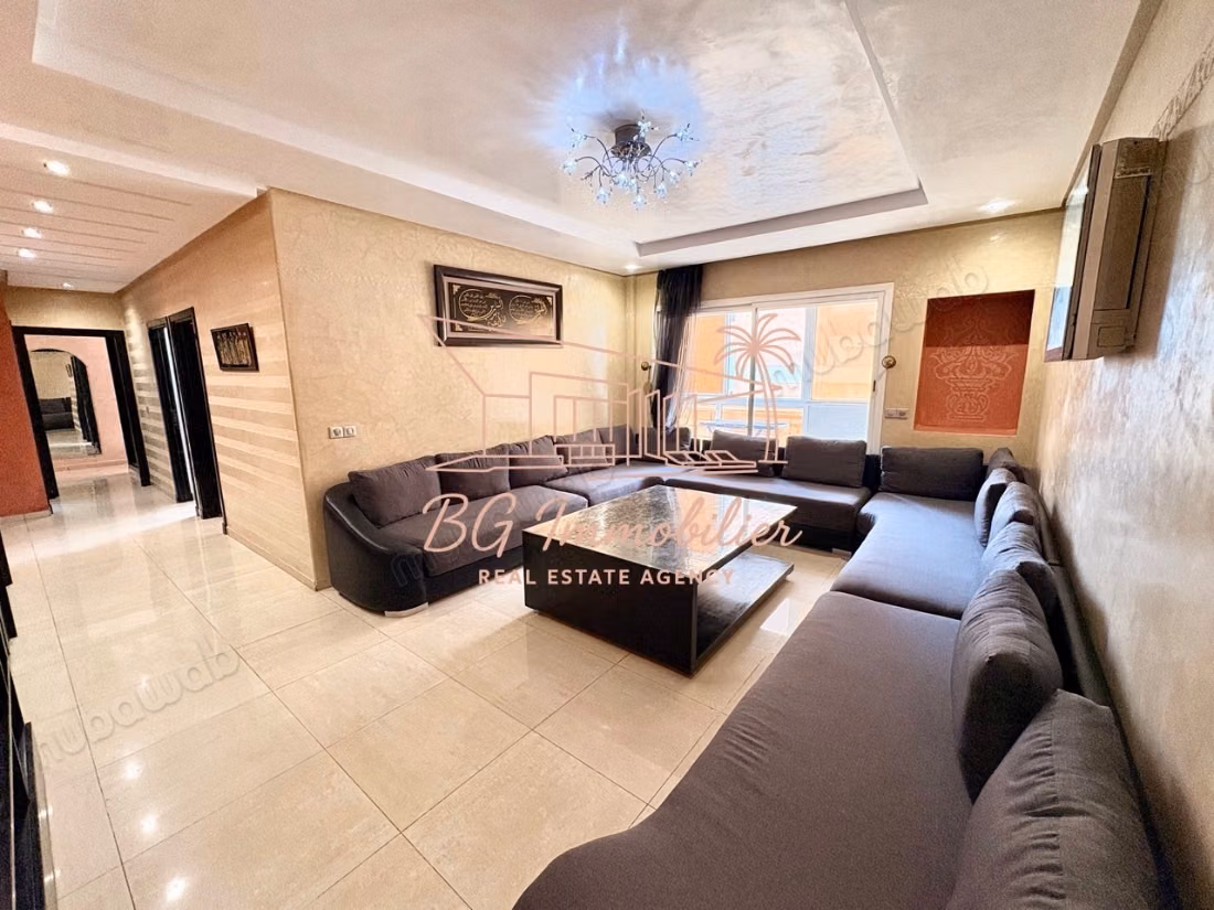 Spacieux appartement meublé résidence Piscine