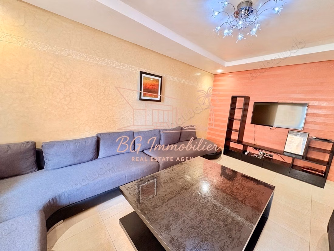 Spacieux appartement meublé résidence Piscine