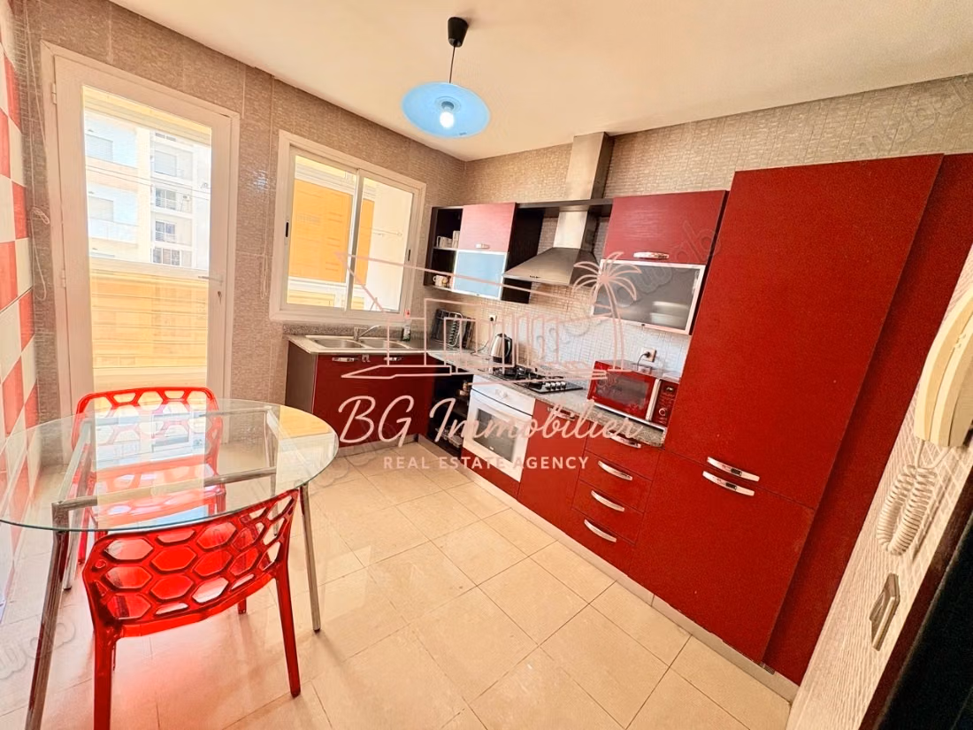 Spacieux appartement meublé résidence Piscine