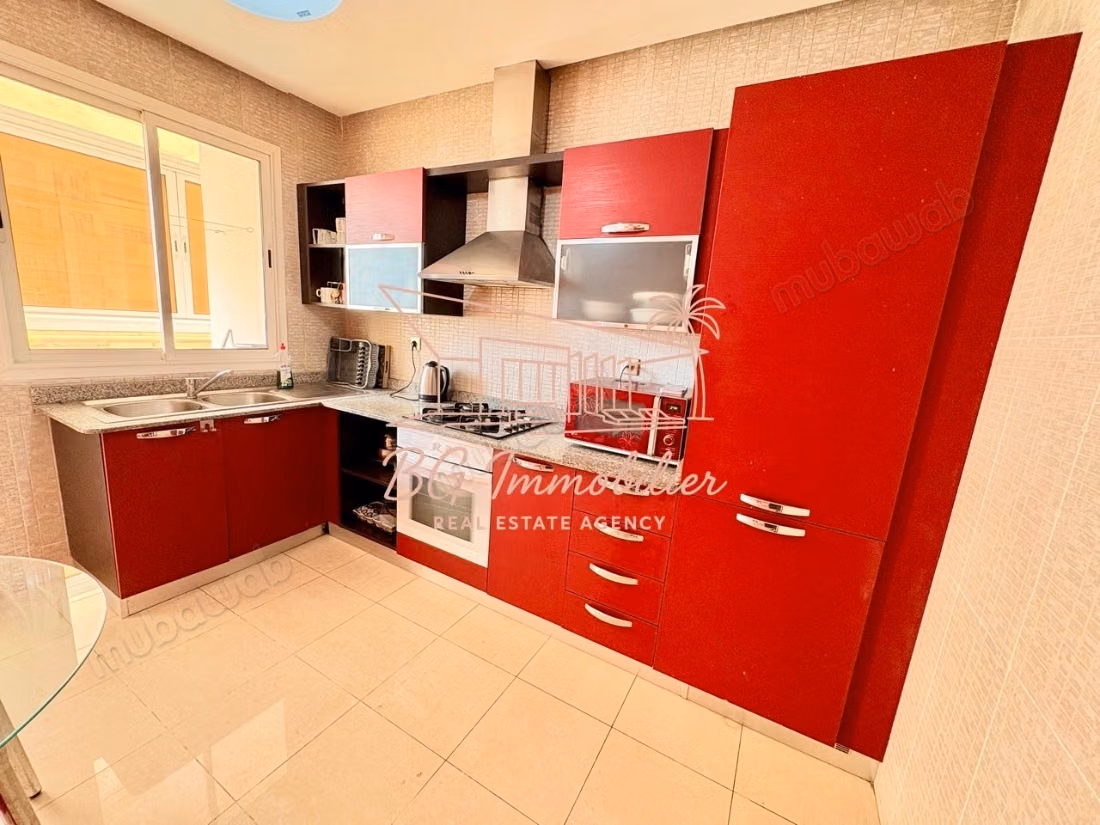 Spacieux appartement meublé résidence Piscine