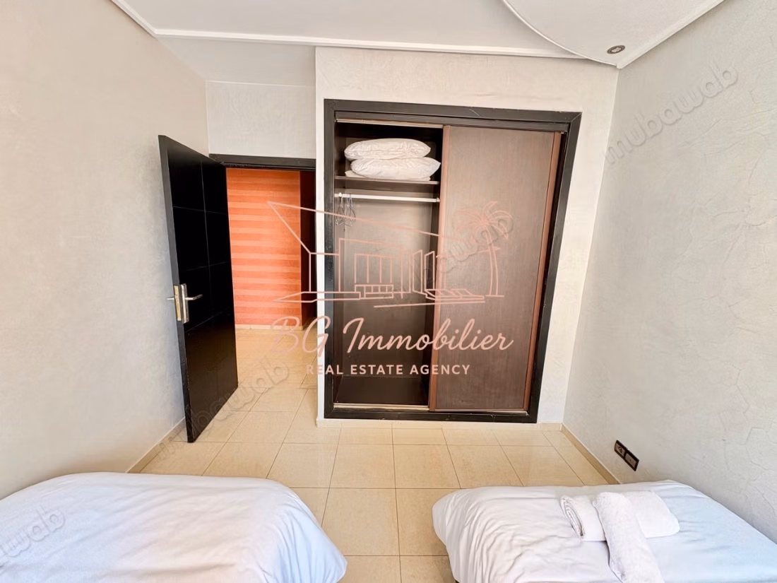 Spacieux appartement meublé résidence Piscine