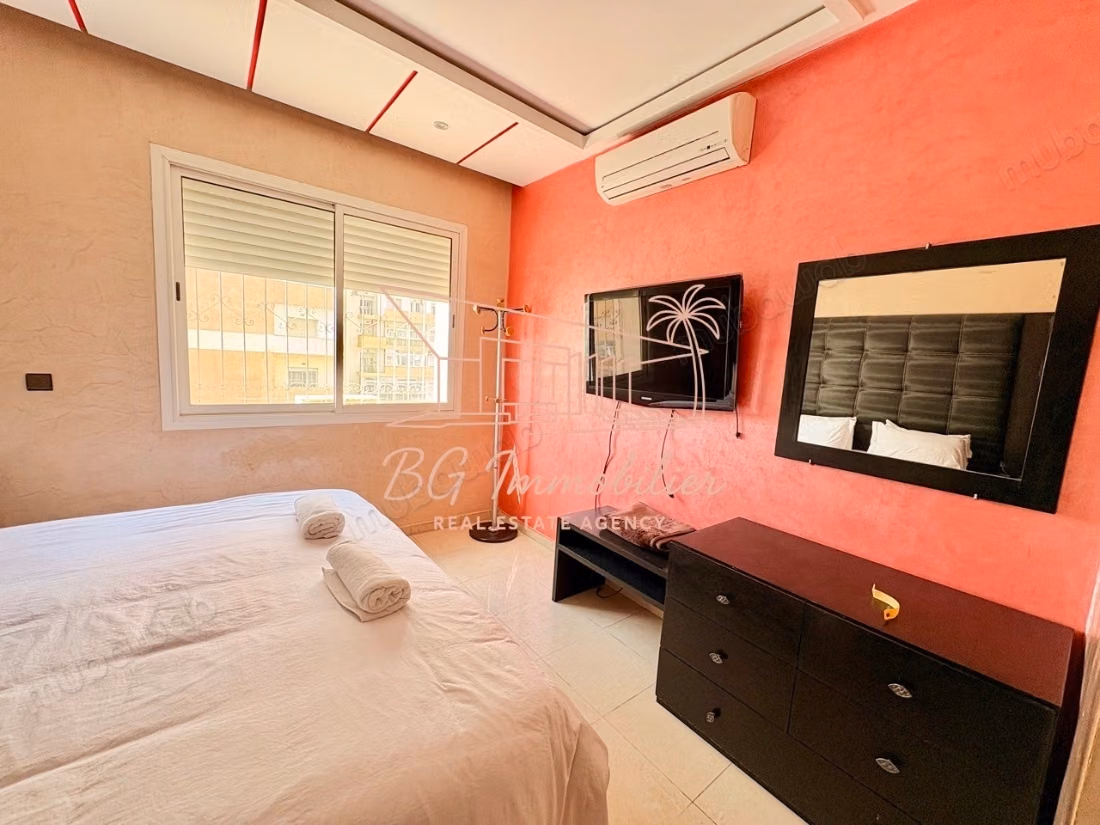 Spacieux appartement meublé résidence Piscine