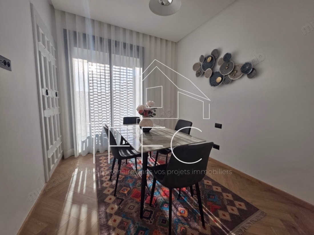 À LOUER – Appartement meublé à Biarritz 
Anfa Océan – Ain Diab Extension