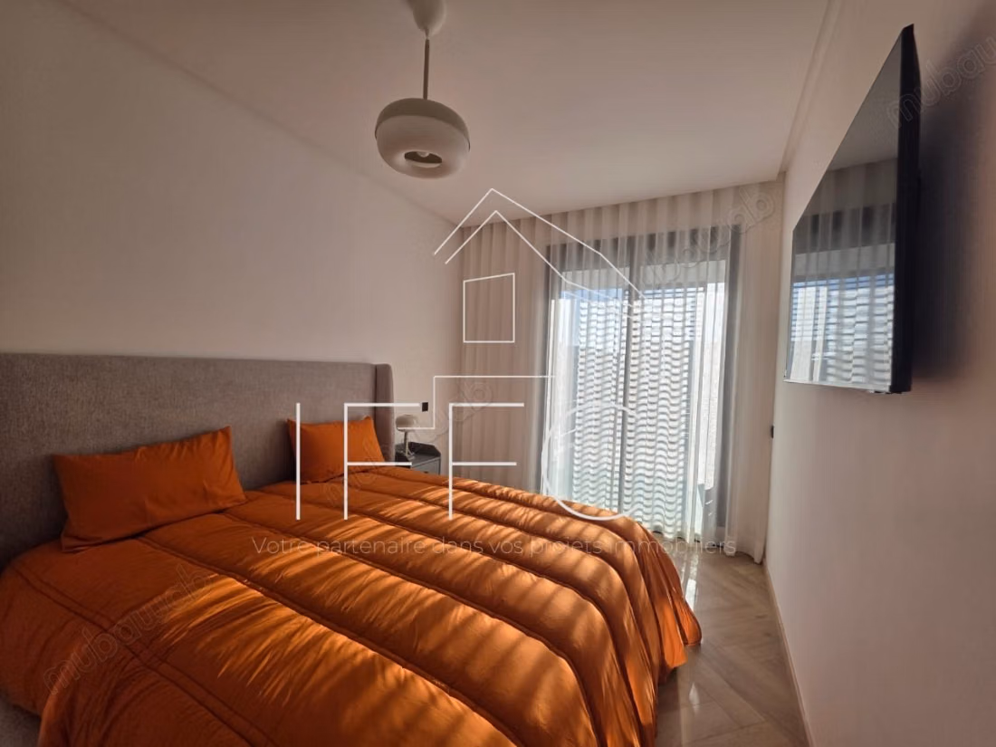 À LOUER – Appartement meublé à Biarritz 
Anfa Océan – Ain Diab Extension