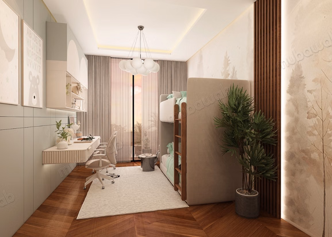 1 bedroom with private garden at M Resort