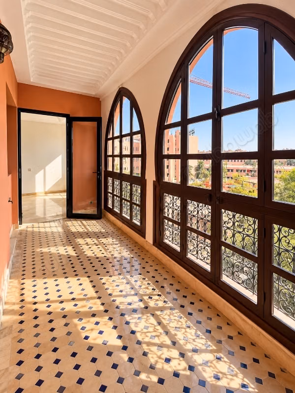 Bel appartement 2 chambres non meuble, au cœur de gueliz