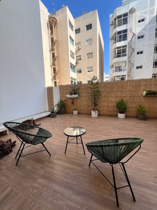 Apartment for sale in Maamora. 2 beautiful bedrooms. Furnished