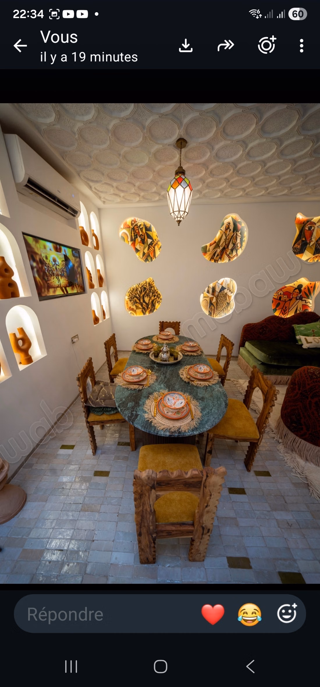 Very beautiful riad in Marrakech