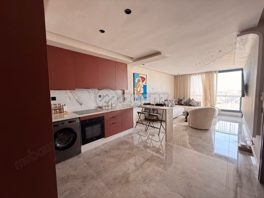 Studio à louer 58 m² 
Sidi Belyout 
Casablanca