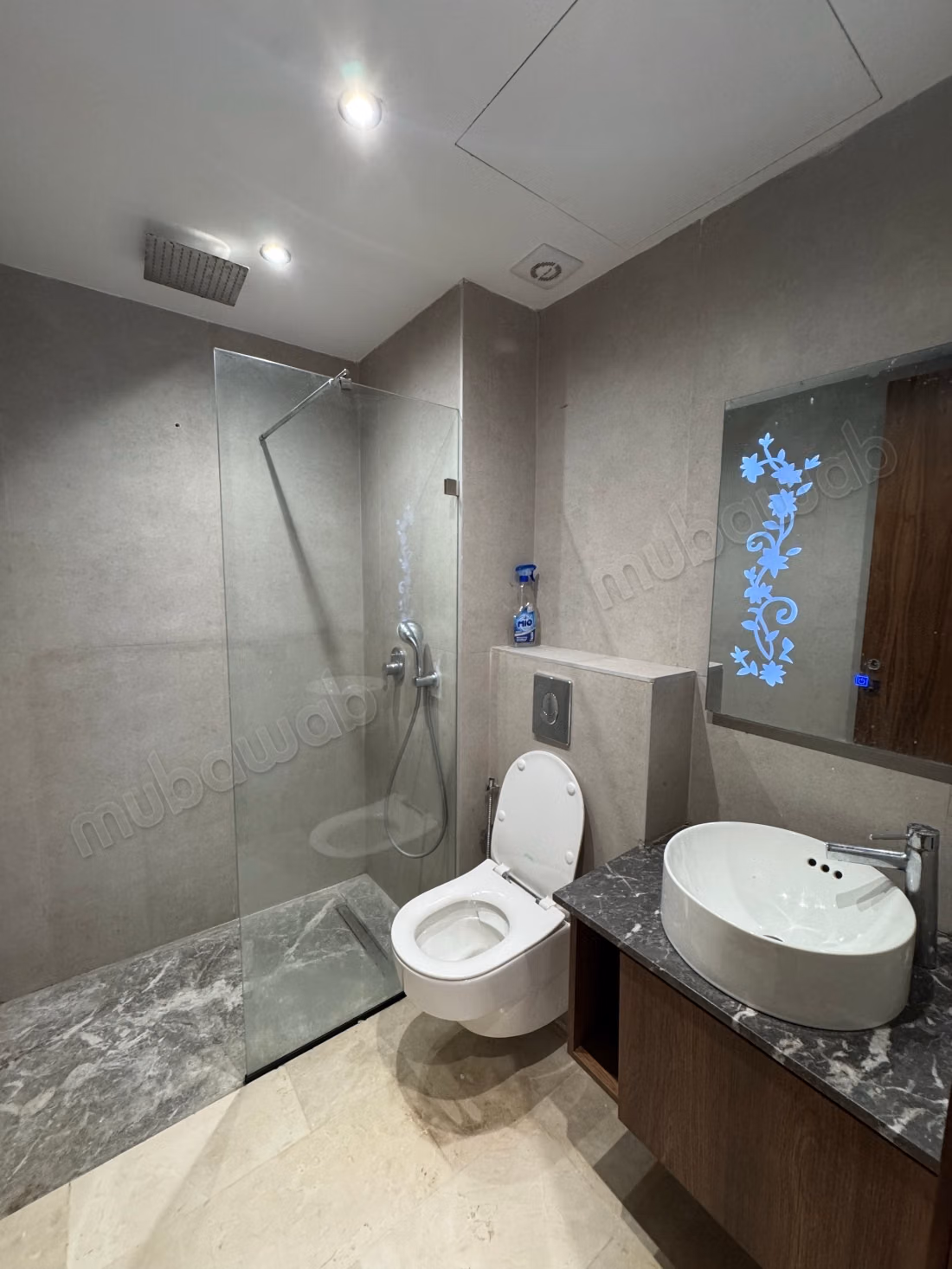 Rent this apartment in Les Princesses. 2 rooms. Double glazing and central heating