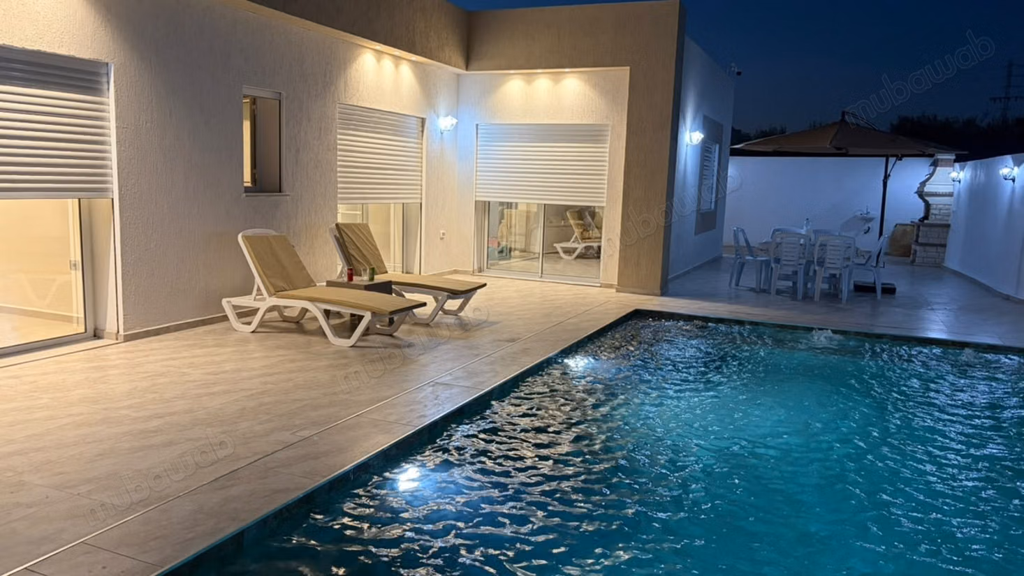 Affitto villa di lusso a Tezdaine. Superficie di 100 m². Ben arredato