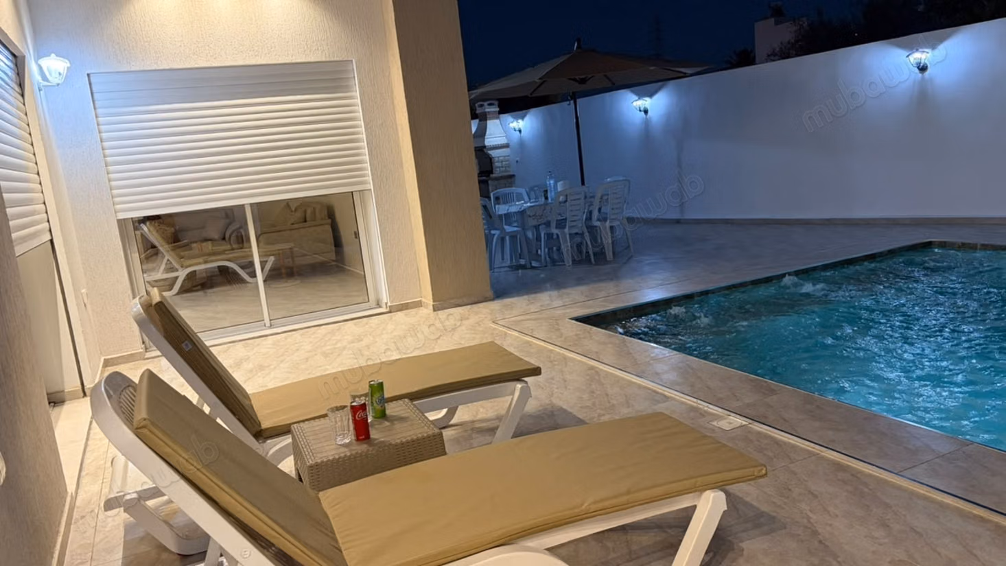 Affitto villa di lusso a Tezdaine. Superficie di 100 m². Ben arredato