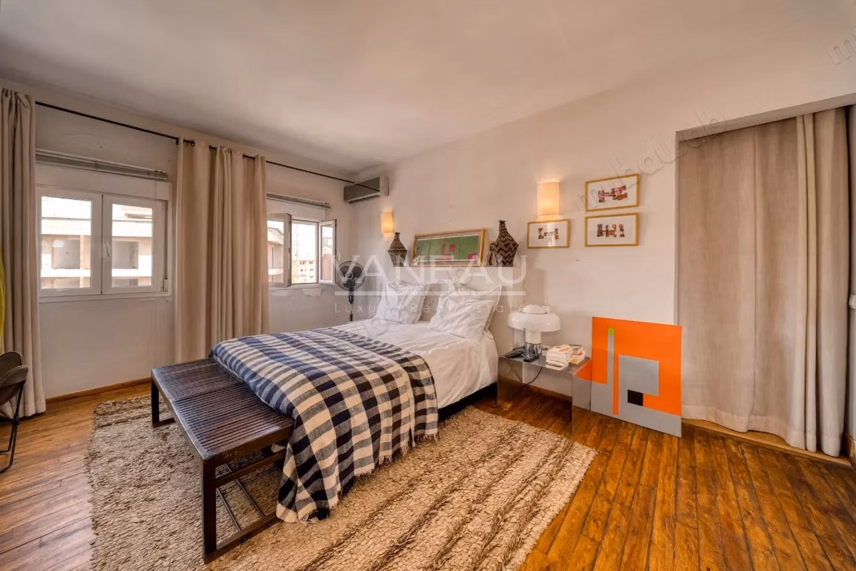 Exclusivity Hivernage/ Gueliz 3 rooms top floor terrace