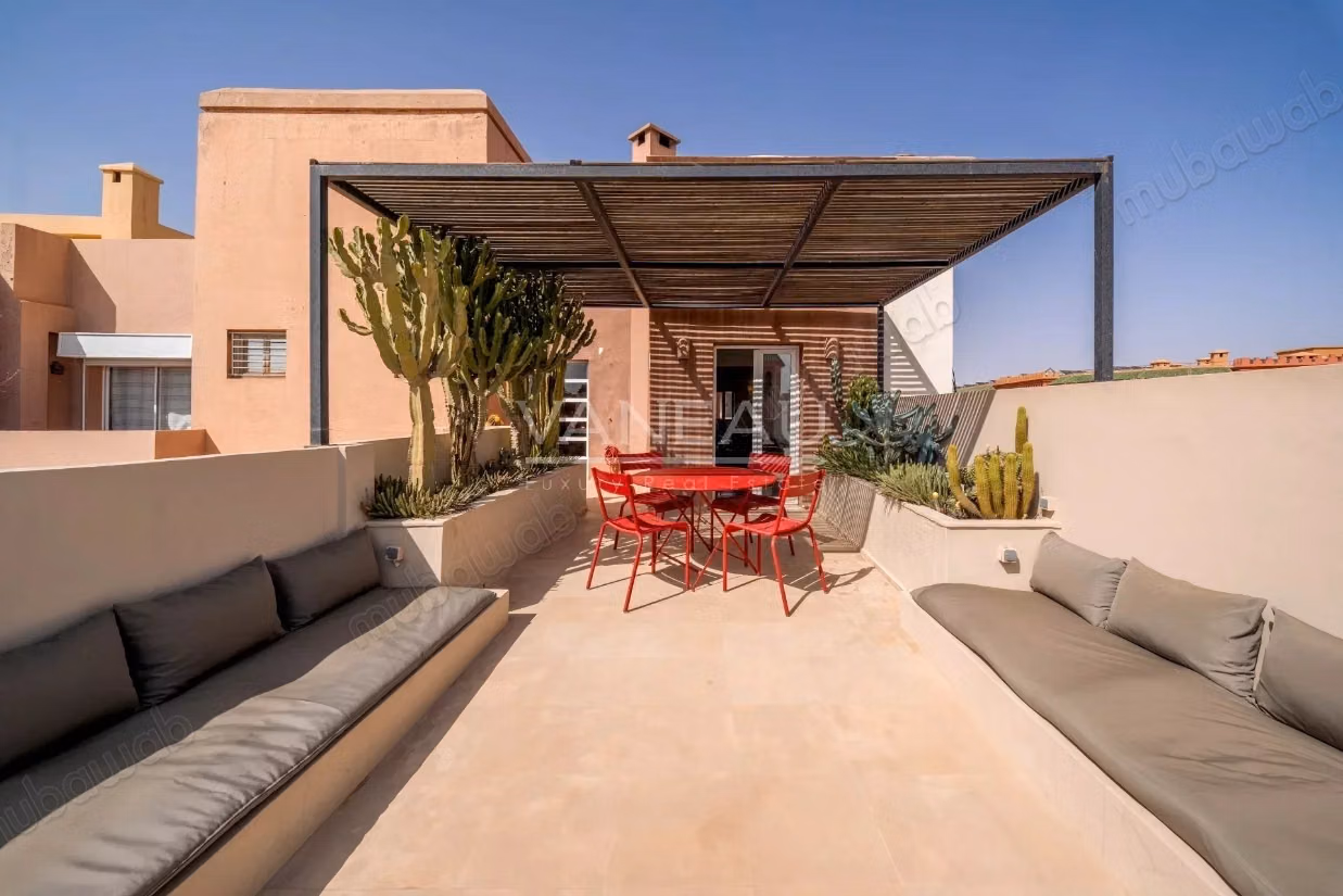 Exclusivity Hivernage/ Gueliz 3 rooms top floor terrace