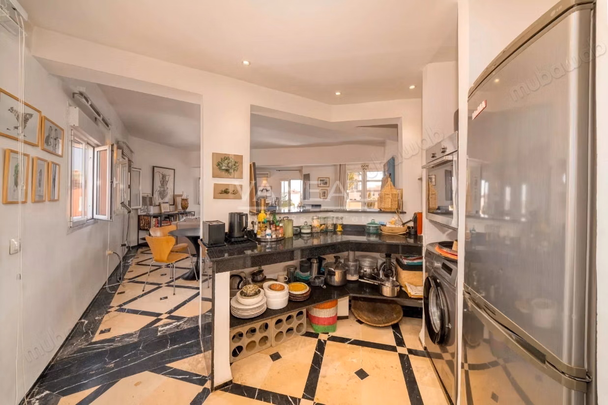 Exclusivity Hivernage/ Gueliz 3 rooms top floor terrace