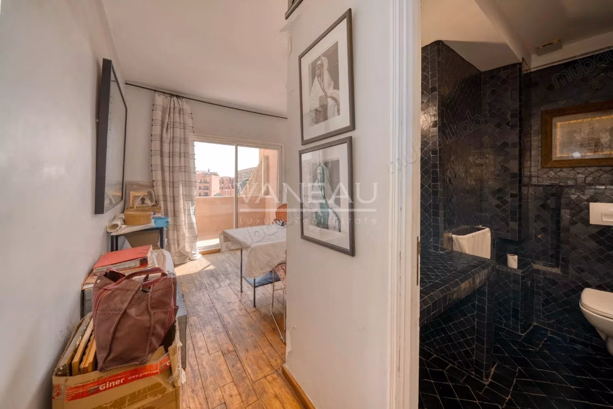 Exclusivity Hivernage/ Gueliz 3 rooms top floor terrace