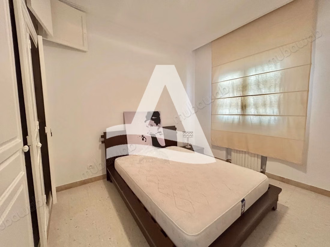 Appartamento arredato al piano terra in affitto a Sidi Bou Said