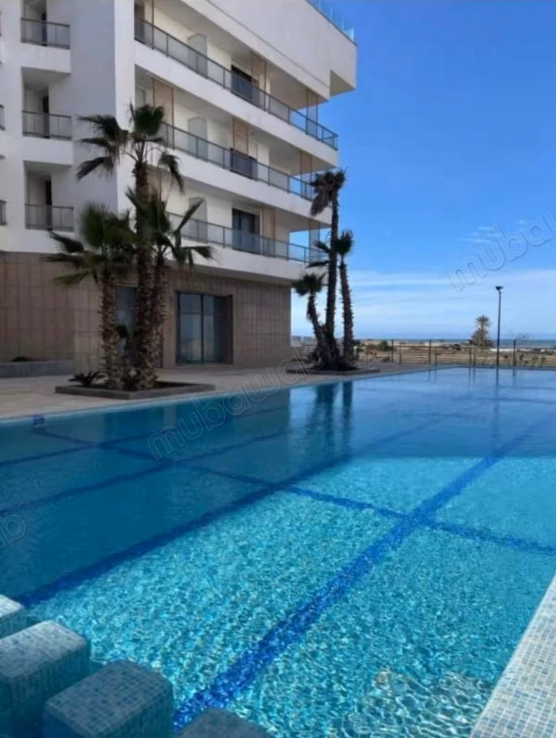 Magnifique penthouse meublé avec vue mer à 10 min du Morocco Mall