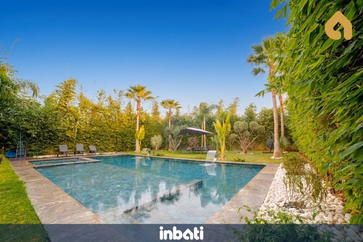 Luxury villa with elevator, pool, and garden