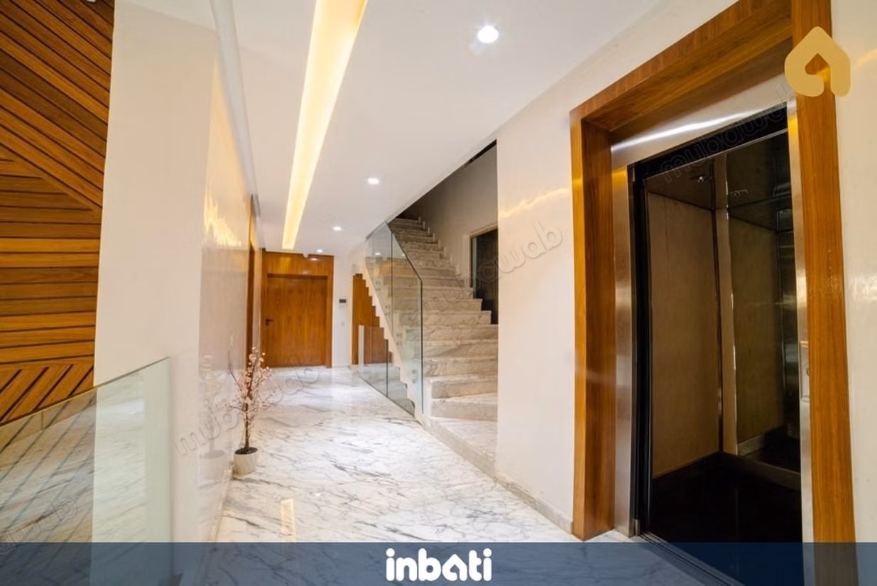 Luxury villa with elevator, pool, and garden