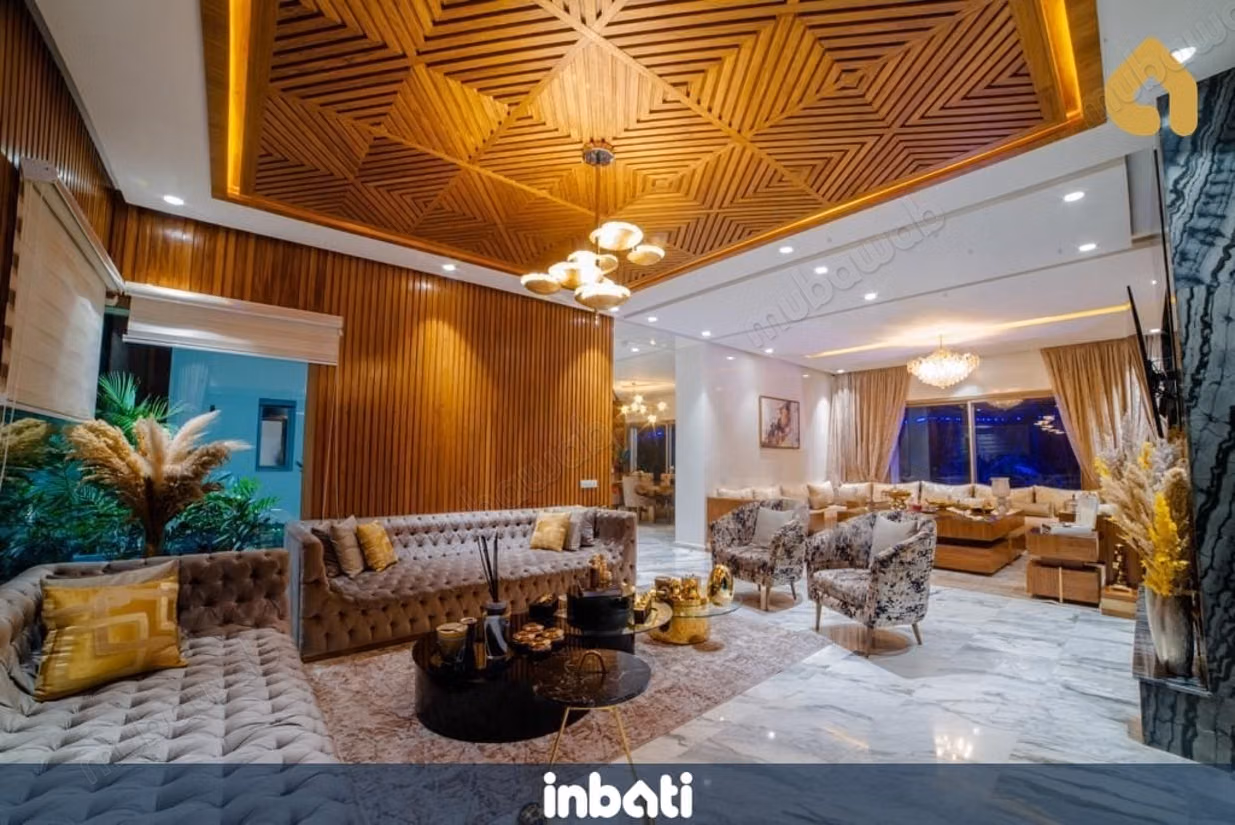 Luxury villa with elevator, pool, and garden