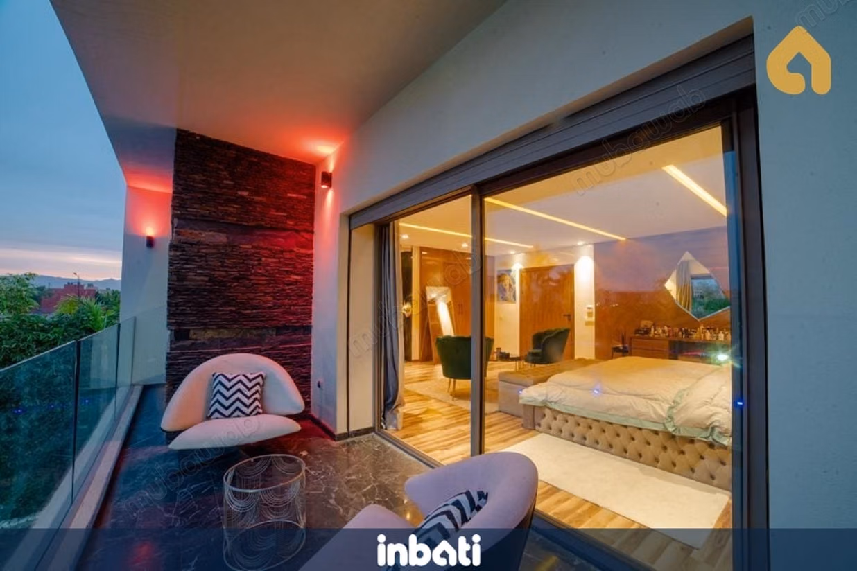 Luxury villa with elevator, pool, and garden