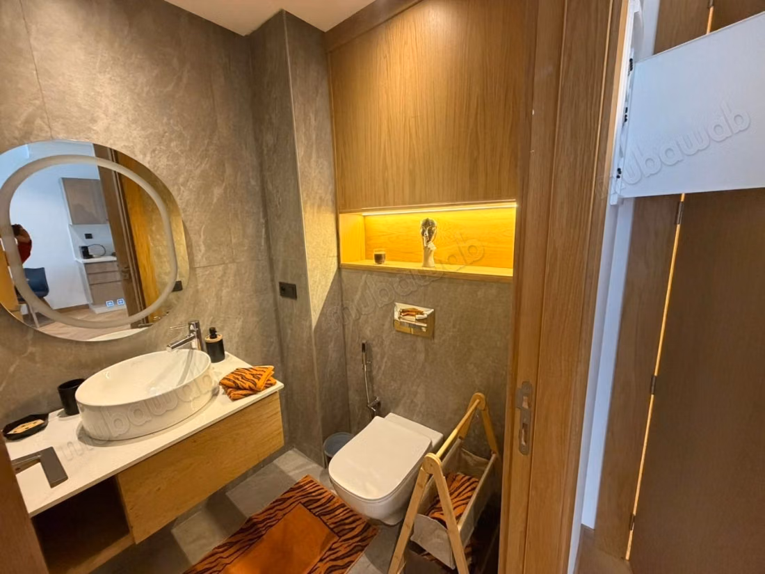 Furnished studio without overlooking in the Princesses area