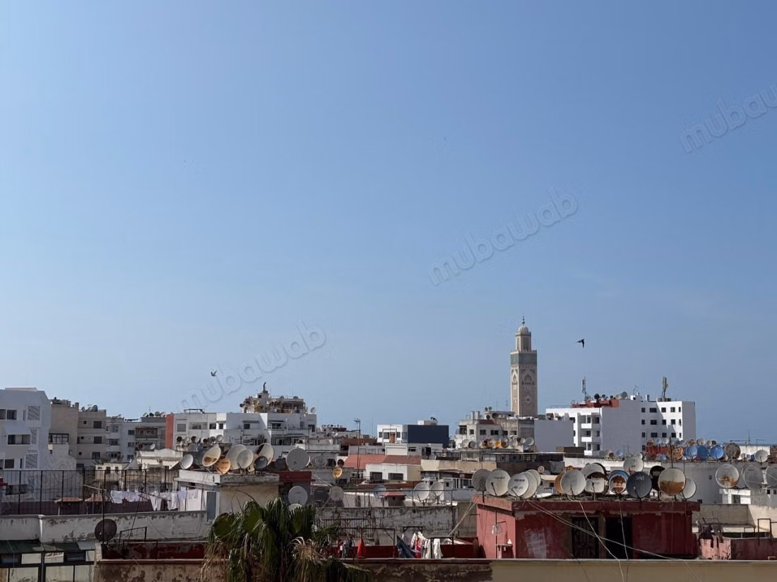 Apartment with a view of the Hassan II Mosque
