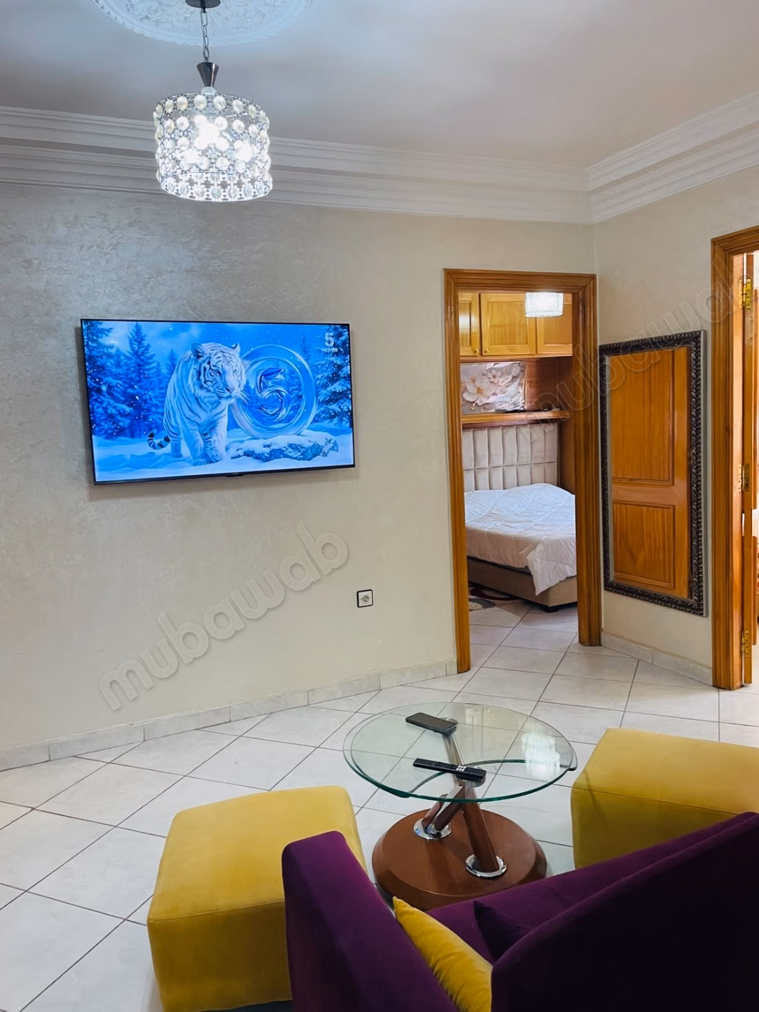 Chaleureux appartement marocain a louer