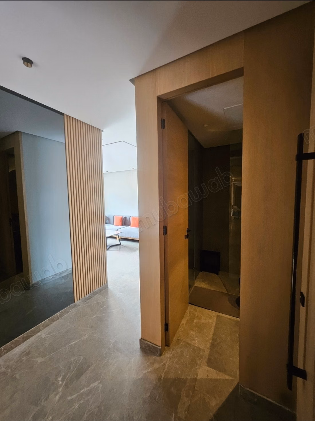 Muy bonito apartamento en alquiler en Ain Diab. 2 habitaciones. Amueblado. Grandes terrazas