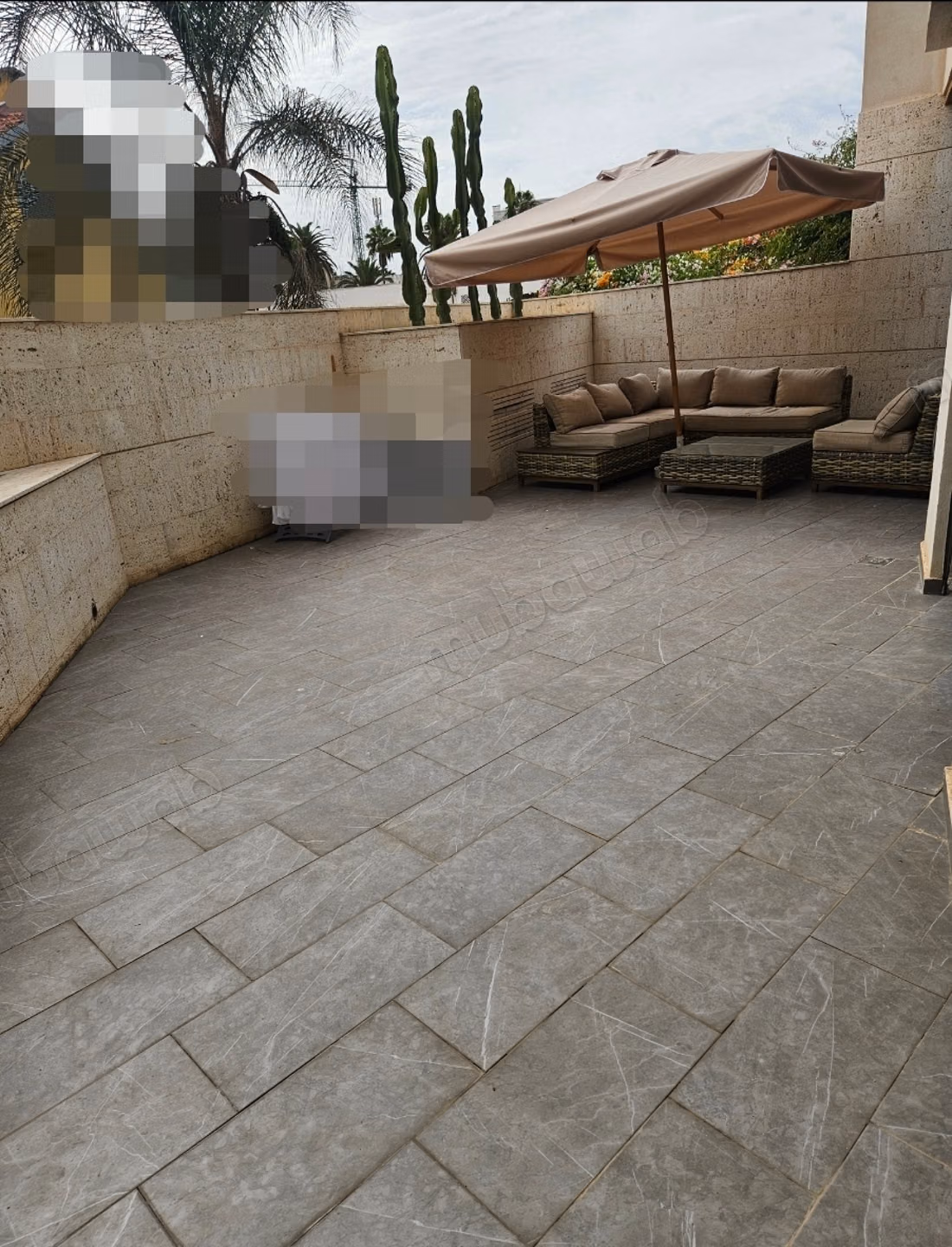 Muy bonito apartamento en alquiler en Ain Diab. 2 habitaciones. Amueblado. Grandes terrazas
