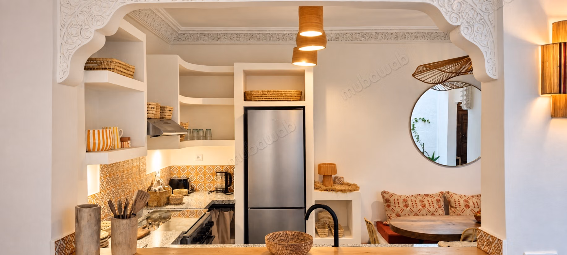 Riad rénové 4 chambres avec bassin – Bab Doukkala