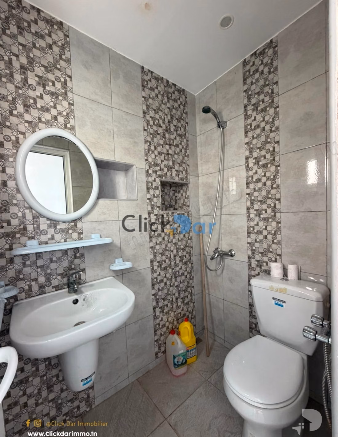Appartement S2 location annuelle Hammamet