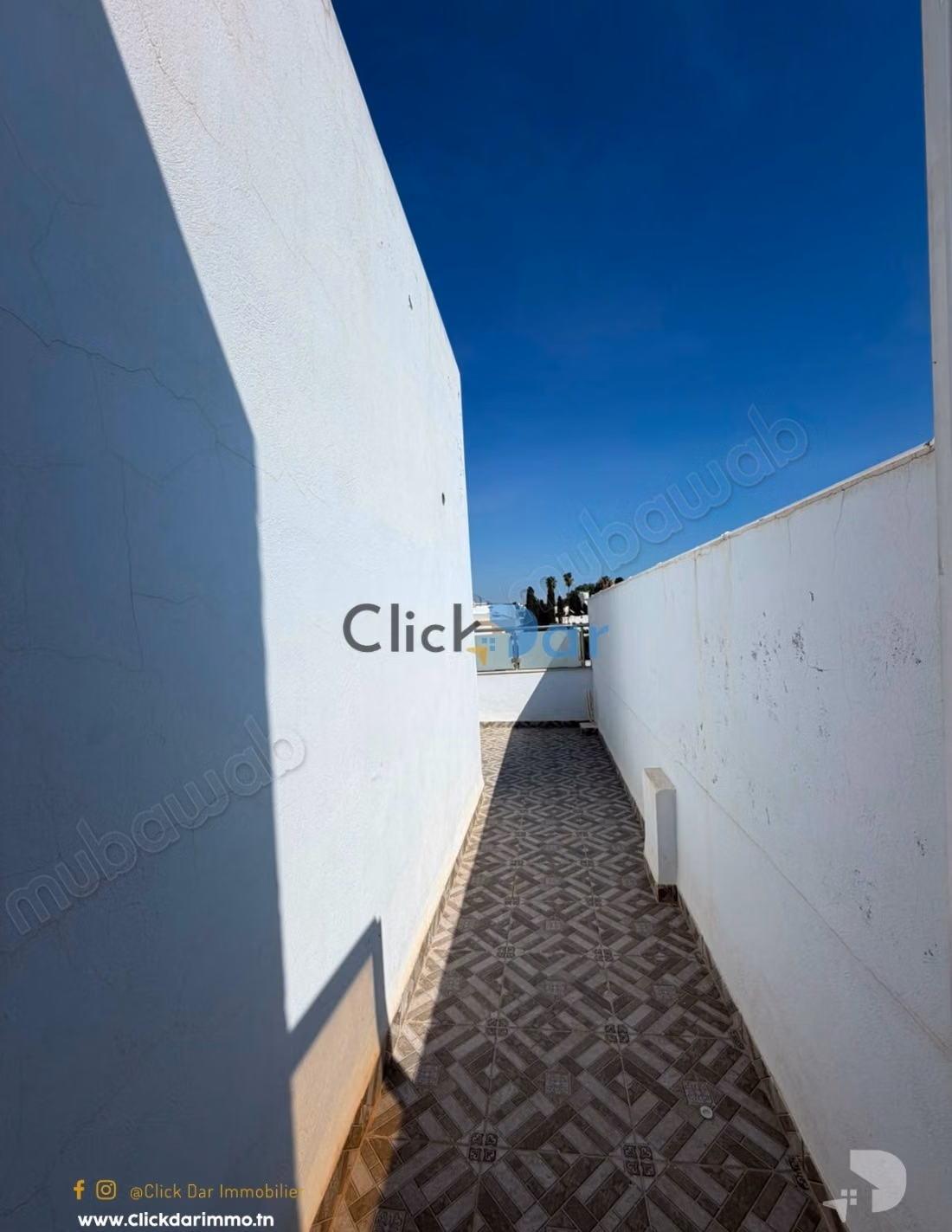 Appartement S2 location annuelle Hammamet
