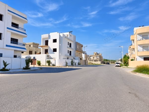 À vendre–Terrain viabilisé de 408 m² à AFH2 mrezga