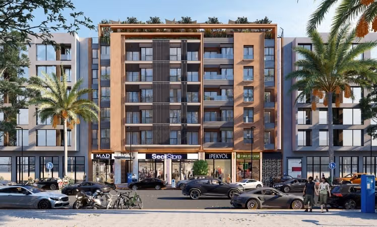 Local commercial à louer à Guéliz. 
Surface de 78 m²