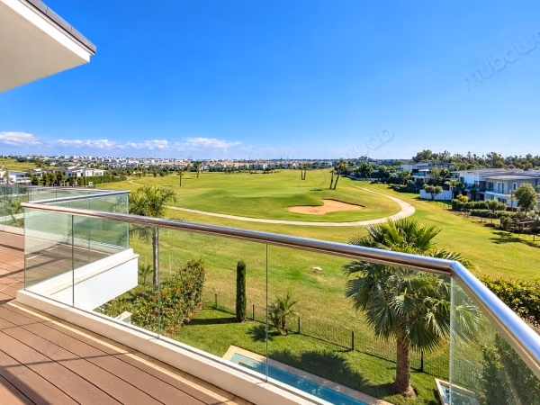 À louer – superbe appartement front golf avec mezzanine à palmeraie ville verte